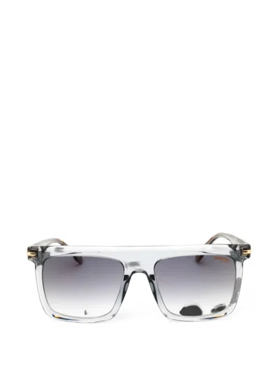 Carrera Rectangle-frame Sunglasses In Transparent