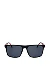 Carrera Rectangle-frame Sunglasses In Blue