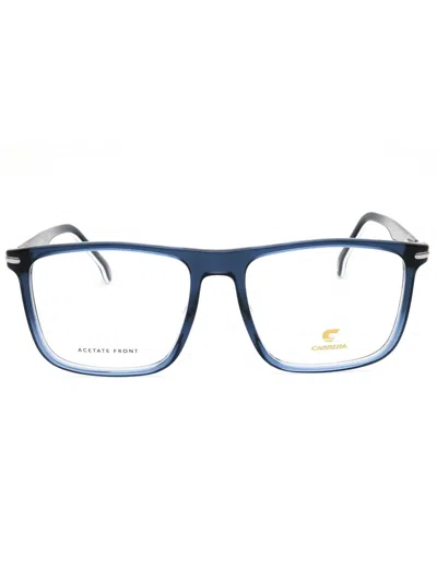 Carrera Rectangular Men's Eyeglasses -  319 In Blue