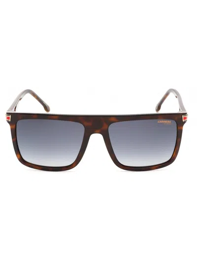 Carrera Rectangular Men's Sunglasses In Brown