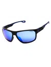 Carrera Rectangular Men's Sunglasses - Modern Design In Black