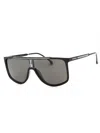 Carrera Rectangular Sunglasses 61mm Eye Size For Men In Black