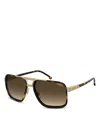 Carrera Rectangular Sunglasses, 61mm In Brown