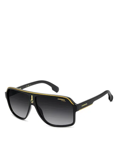 Carrera Rectangular Sunglasses, 62mm In Black