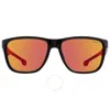 Carrera Red Mirror Square Men's Sunglasses  Ducati 003/s 00a4/uz 57 In Red   / Black