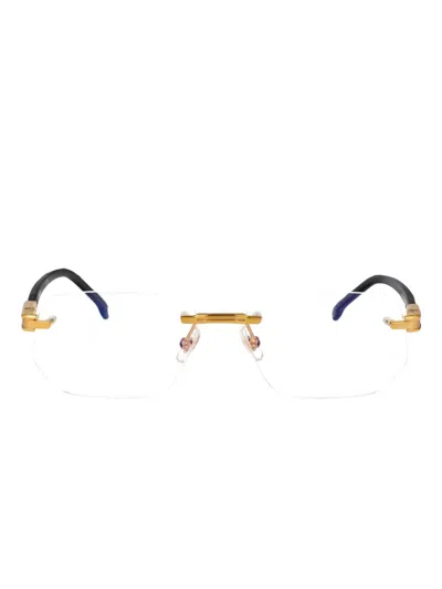 Carrera Yellow Gold Metal Glasses