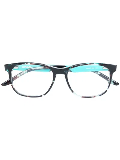 Carrera Logo Tortoiseshell Frames In Black