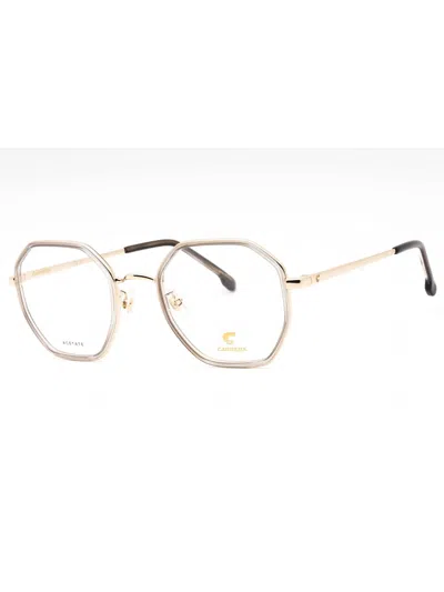 Carrera Geometric-frame Glasses In Gold