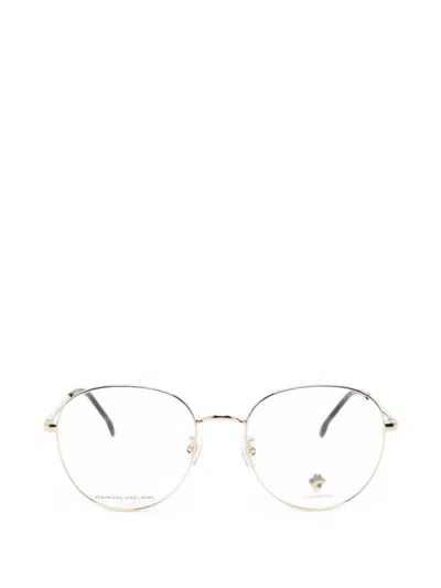 Carrera Round-frame Glasses In Gold