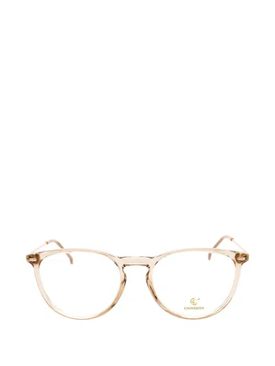 Carrera Round-frame Glasses In Neutral