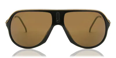 Carrera Safari65/n 2m2/yl Men's Sunglasses Black Size 62 In Brown