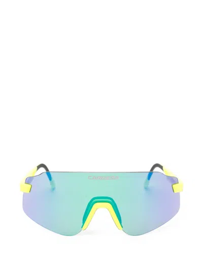 Carrera Shield-frame Sunglasses In Blue