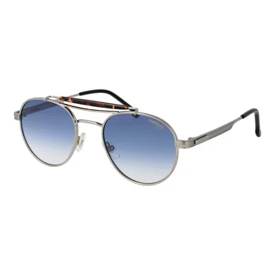 Carrera Silver Metal Sunglasses In Blue