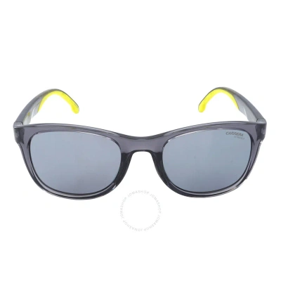 Carrera Silver Mirror Square Unisex Sunglasses  8054/s 0kb7/t4 52 In Grey / Silver