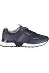 Carrera Sleek Contrasting Blue Sneakers With Logo Detail