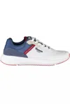 Carrera Sleek White Sports Sneakers With Contrast Accents In White
