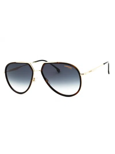 Carrera Sleek Metal Aviator Sunglasses In Black
