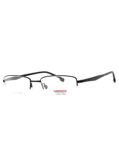 Carrera Sleek Rectangular Eyeglasses For Men In Black