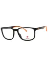 Carrera Sleek Rectangular Eyeglasses For Men In Black