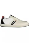 Carrera White Polyester Sneaker In White