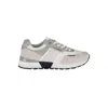 Carrera Sleek White Sneakers With Contrast Details In White