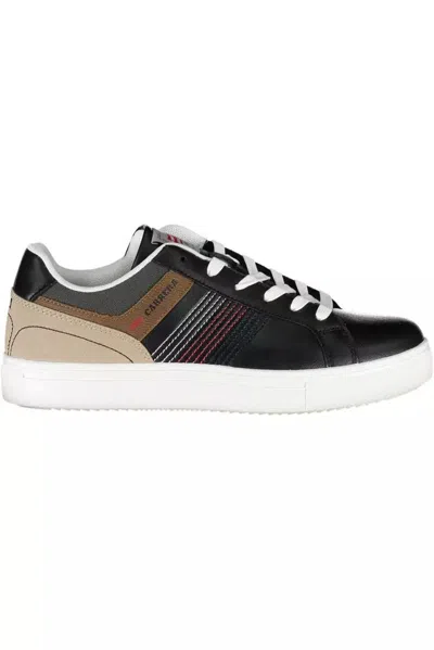 Carrera Sleek Sporty Sneakers With Contrasting Men's Accents In Black