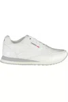 Carrera White Polyester Sneaker