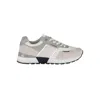 CARRERA SLEEK WHITE SNEAKERS WITH CONTRAST DETAILS