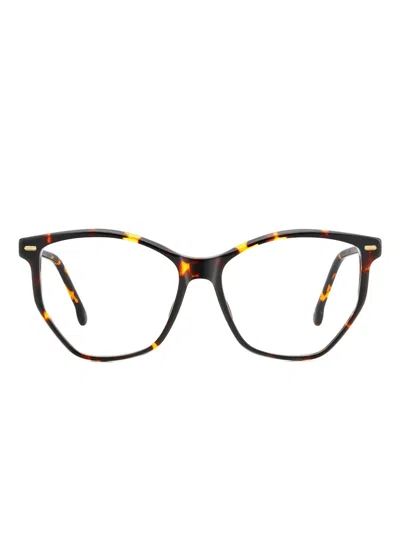 Carrera Square-frame Glasses In Brown