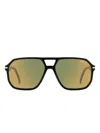 Carrera Square-frame Sunglasses In Black