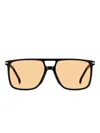 Carrera Square Frame Sunglasses In Black