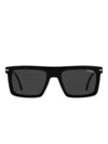 Carrera Square-frame Sunglasses In Black