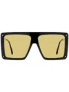Carrera Square-frame Sunglasses In Black