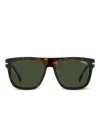 Carrera Square-frame Sunglasses In Brown