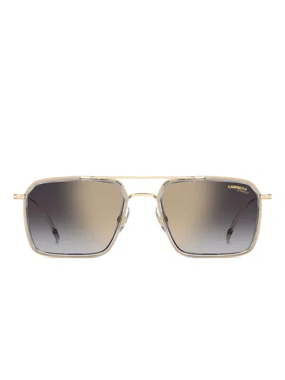 Carrera Square-frame Sunglasses In Gold