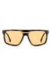 Carrera Square-frame Sunglasses In Neutral