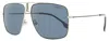 Carrera Square-frame Sunglasses In Silver