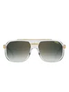 Carrera Square-frame Sunglasses In White