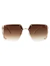 Carrera Brwngold B Stainless Steel Sunglasses