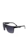 Carrera 스퀘어 프레임 선글라스 In Black