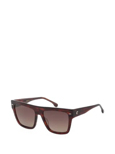 Carrera Square-frame Sunglasses In Brown