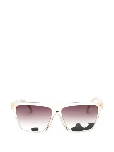 Carrera Square-frame Sunglasses In Pink