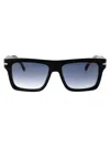Carrera Striped Black Acetate Sunglasses In Blue