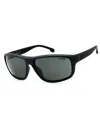 Carrera Stylish Rectangular Sunglasses 61mm In Purple