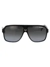 Carrera Black Acetate Sunglasses In Black
