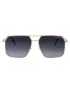 Carrera Gold Metal Sunglasses In Gold
