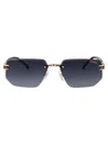 Carrera Gold Brown Havana Metal Sunglasses