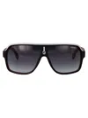 Carrera Black Acetate Sunglasses In Black