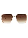 Carrera Brwngold B Stainless Steel Sunglasses