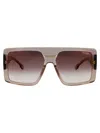 Carrera Nude Gold Eco Polyamide Sunglasses In Brown